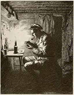 His Christmas Gift to Her by Fred Pegram, WW1 His Christmas Gift to Her by Fred Pegram, WW1