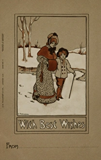 Christmas Greetings card by Ethel Parkinson Christmas Greetings card by Ethel Parkinson