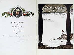 Christmas and New Year card - XII Division Christmas and New Year card - XII Division