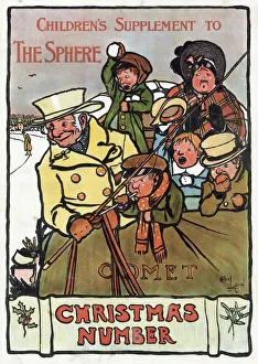 Supplement Gallery: Christmas scene by Cecil Aldin
