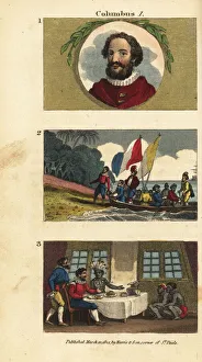 Christopher Columbus exploring the West Indies Christopher Columbus exploring the West Indies