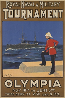 Chromolithograph poster - British Military Chromolithograph poster - British Military