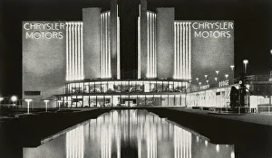 The Chrysler Building at the Chicago Worlds Fair) The Chrysler Building at the Chicago Worlds Fair)