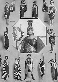Chu Chin Chow Allied Powers Display at his Majestys Theatre Chu Chin Chow Allied Powers Display at his Majestys Theatre