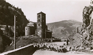 Church in Canillo, Valleys of Andorra, Andorra Church in Canillo, Valleys of Andorra, Andorra