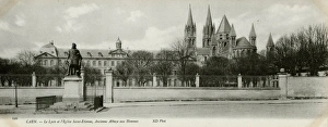 Church of Saint-Etienne, Caen, Normandy, Northern France Church of Saint-Etienne, Caen, Normandy, Northern France