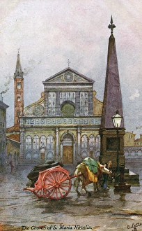 The Church of Santa Maria Novella - Florence, Italy The Church of Santa Maria Novella - Florence, Italy
