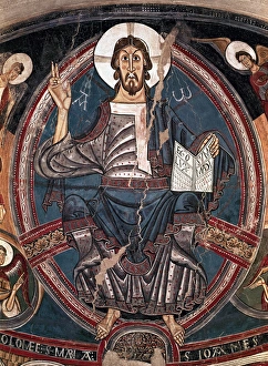 Majesty Gallery: Church of St. Clement of Tahull. Pantocrator by the Master o