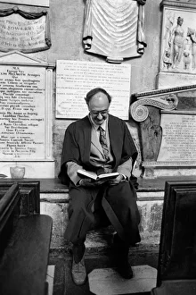A churchwarden - Bath Abbey, England A churchwarden - Bath Abbey, England