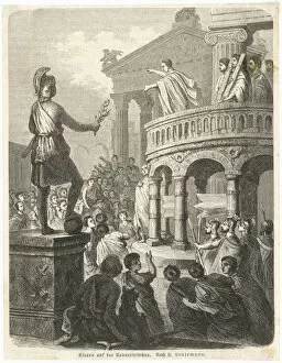 Corinthian Gallery: Cicero Speech Scene