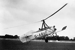 Cierva C.19 Mk IV Autogyro Flying Low-Level at an Unusua?