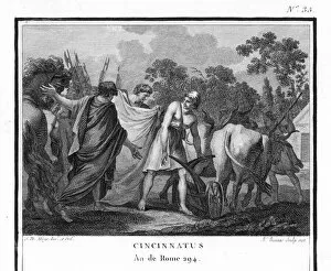 Life Gallery: Cincinnatus called from the plough