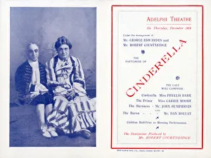 Cinderella, Adelphi Theatre, London, Christmas pantomime with Phyllis Dare in the title Cinderella, Adelphi Theatre, London, Christmas pantomime with Phyllis Dare in the title
