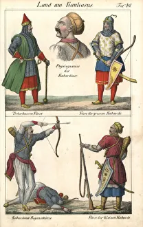 Circassian prince, Kabard princes and archer Circassian prince, Kabard princes and archer