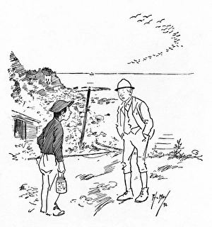 Circular discussion concerning the catch of the day Circular discussion concerning the catch of the day
