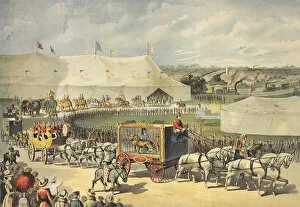 Hobbies Gallery: Circus Parade Date: 1891