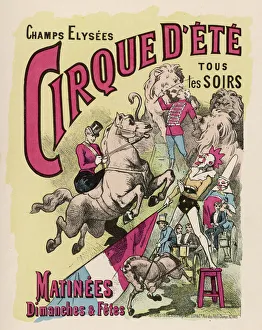 Lions Gallery: Circus Poster / Paris