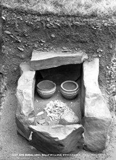 Cist and Burial Urns, Ballywilliam, Donaghadee, 1907 Cist and Burial Urns, Ballywilliam, Donaghadee, 1907