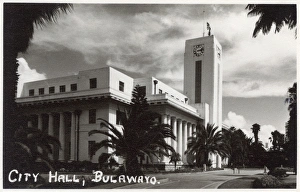 Bulawayo Gallery: City Hall, Bulawayo, Rhodesia (Zimbabwe)