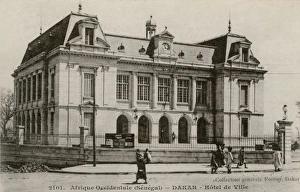 City hall (Hotel de Ville) of Dakar, Senegal City hall (Hotel de Ville) of Dakar, Senegal