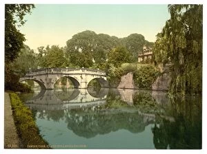 Images Dated 3rd May 2012: Clare College and Bridge, Cambridge, England