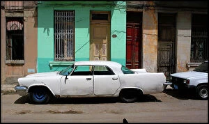 Twentieth Collection: Classic old American car in street, Havana, Cuba
