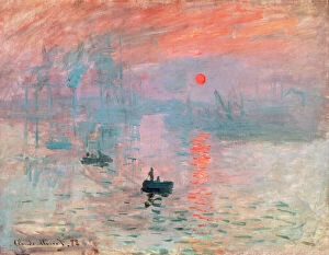 Harbour Gallery: Claude Monet (1840 1926). Impression, Sunrise (Impression