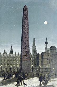 Cleopatras Needle, proposed position Cleopatras Needle, proposed position