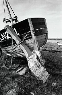 1990 Collection: Clinker fishing boat, Kings Lynn