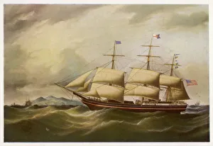 <b class=qtipBold><figcaption>Clipper Antarctic</figcaption></b><br>American clipper ship<br><em>© Mary Evans Picture Library</em> Clipper Antarctic