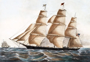 Sailing Ships Gallery: Clipper Ship Young America