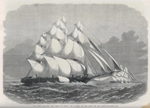 <b class=qtipBold><figcaption>Clippers/Ariel & Taeping</figcaption></b><br>Tea clippers seen racing off the Cornish coast<br><em>© Mary Evans Picture Library</em> Clippers/Ariel & Taeping