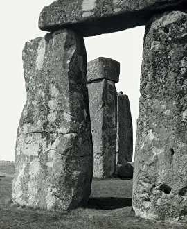 Close-up view of Stonehenge, Wiltshire, England Close-up view of Stonehenge, Wiltshire, England