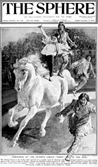 Clown and Indians of the Olympia Circus, London, 1921 Clown and Indians of the Olympia Circus, London, 1921
