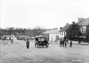 Coagh, Co. Tyrone Street Scene Print circa early 1900s