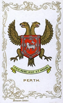 The Coat of Arms of Perth, Perthshire, Scotland The Coat of Arms of Perth, Perthshire, Scotland
