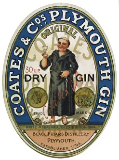 Coates Plymouth Gin Print