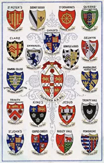 Gold Collection: Coats of Arms for Colleges of Cambridge University