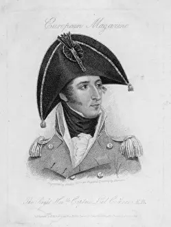 Print of Lord Cochrane, 10th Earl of Dundonald