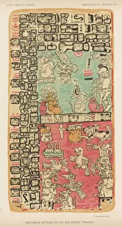Mayan Gallery: Codex Troano - 1