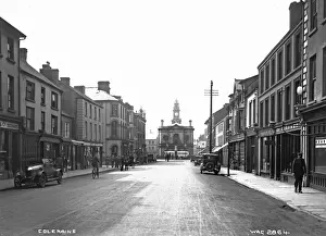 Derry Prints: Coleraine Print: Early 20th Century Street Scene