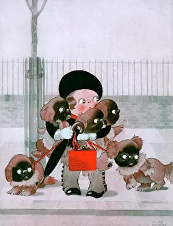 Collared from Crufts! Print, 20th February 1929