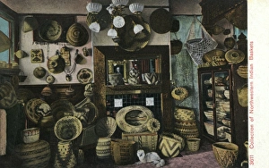 Collection of Northwestern Indian Baskets Collection of Northwestern Indian Baskets