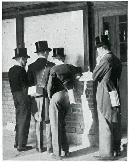 College boys returning to Eton with gas masks, Sept 1939 College boys returning to Eton with gas masks, Sept 1939
