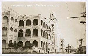 College and church, Puerta de Tierra, San Juan, Puerto Rico College and church, Puerta de Tierra, San Juan, Puerto Rico