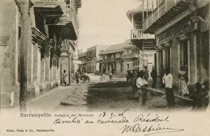 Colombia - Barranquilla - Market Street