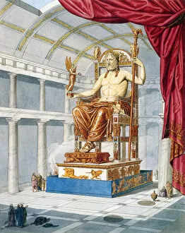 Zeus Gallery: Colossal Temple Statue of Jupiter 1814 Date: 1814
