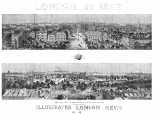 The Colosseum Print of London, 1842 - ILN The Colosseum Print of London, 1842 - ILN