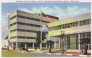 Angeles Gallery: Columbia Square, home of KNX Columbia Broadcasting System