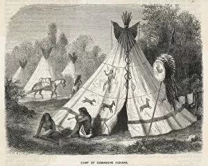 Comanche Tepees